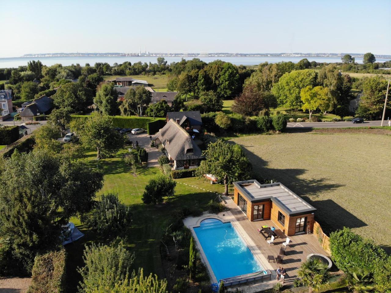 La Griotte & Spa&Piscine Pennedepie Exteriör bild